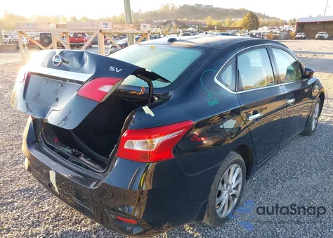 2018 Nissan Sentra Sv из США, поврежденный, VIN 3N1AB7AP0JY224687